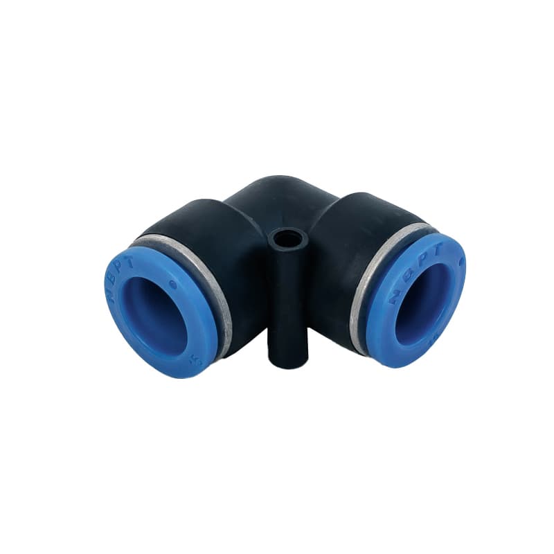 Фитинг пластиковый цанговый L-образный PUL — фото 2