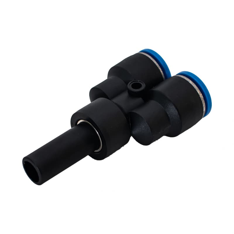 Фитинг пластиковый цанговый переходной Y-образный PWJ — фото 2