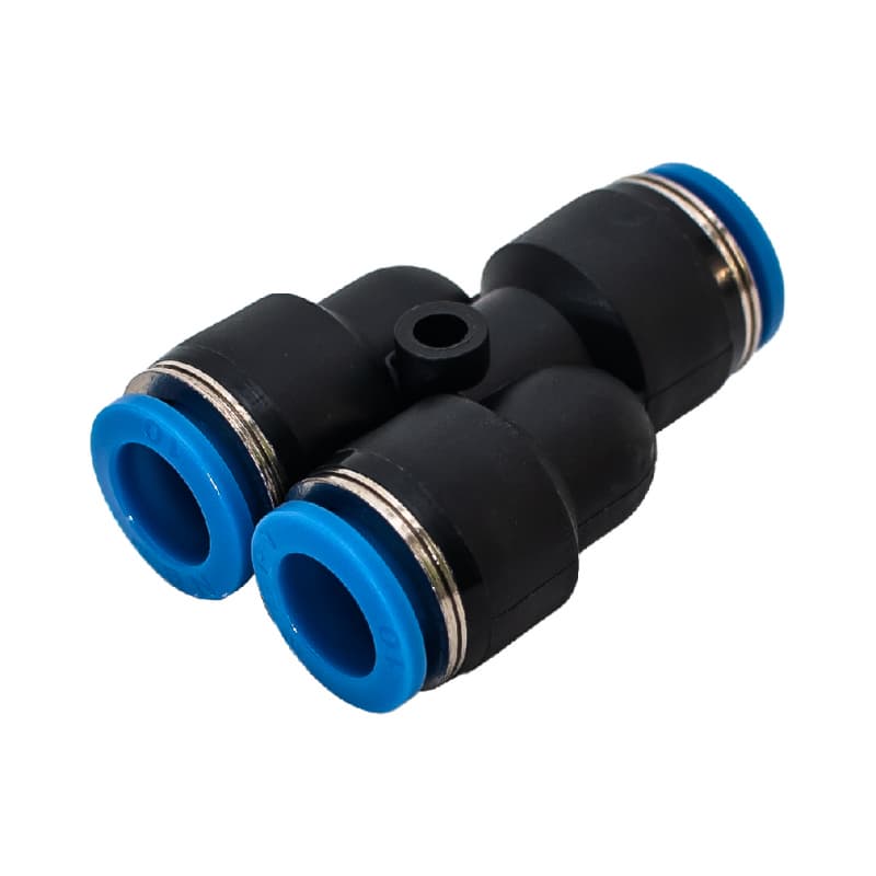 Фитинг пластиковый цанговый Y-образный PY — фото 1