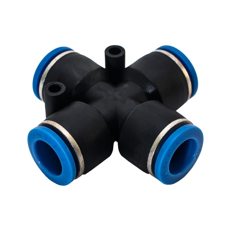 Фитинг пластиковый цанговый X-образный PZA — фото 4