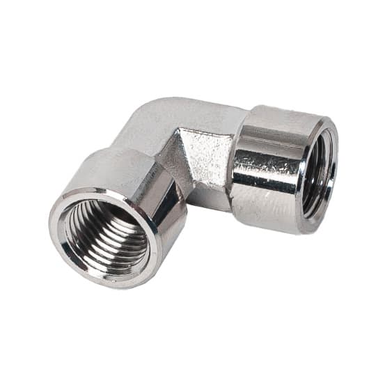 Фитинг латунный резьбовой L-образный JNU — фото 1