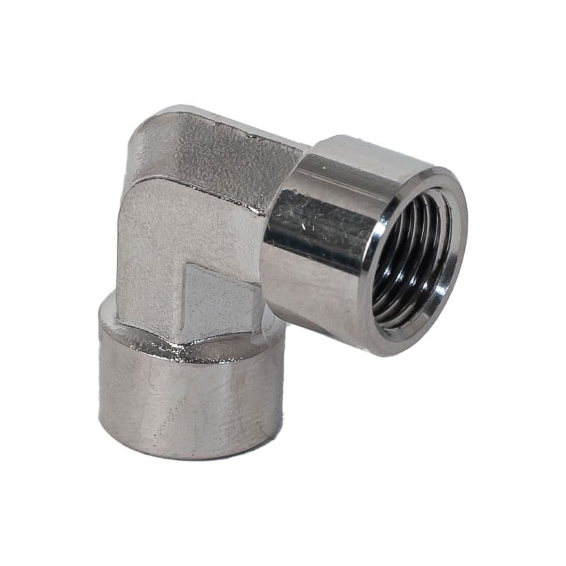 Фитинг латунный резьбовой L-образный JNU — фото 3