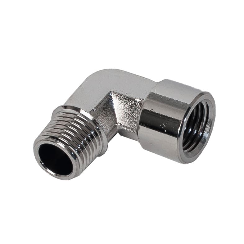 Фитинг латунный резьбовой L-образный JNWU — фото 1