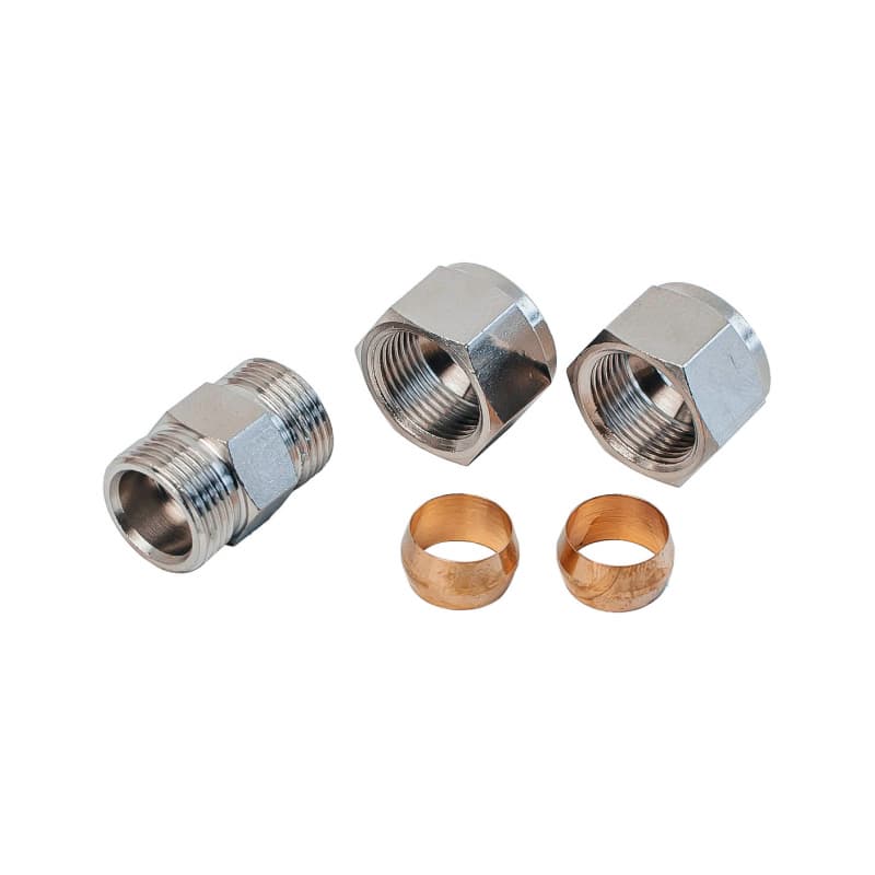 Фитинг латунный компрессионный KI — фото 2