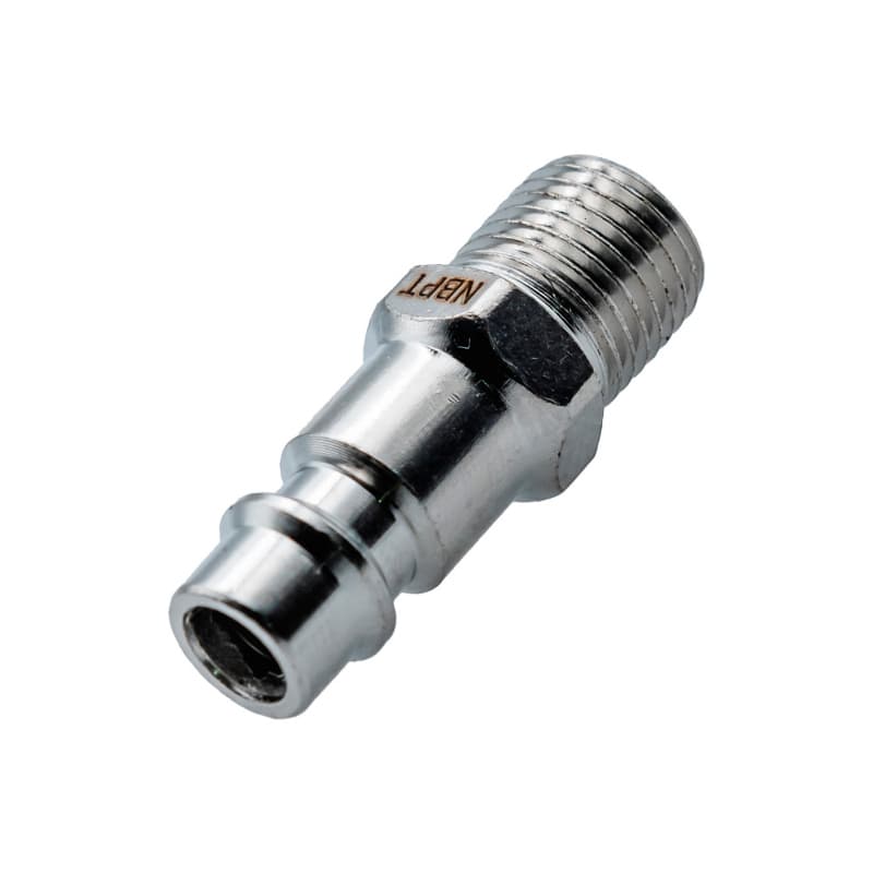 Штекер БРС европейский стальной с резьбой PM — фото 4