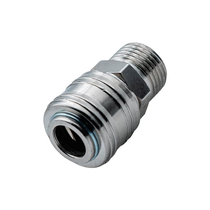 Розетка БРС европейский стальной с резьбой SM — фото 5