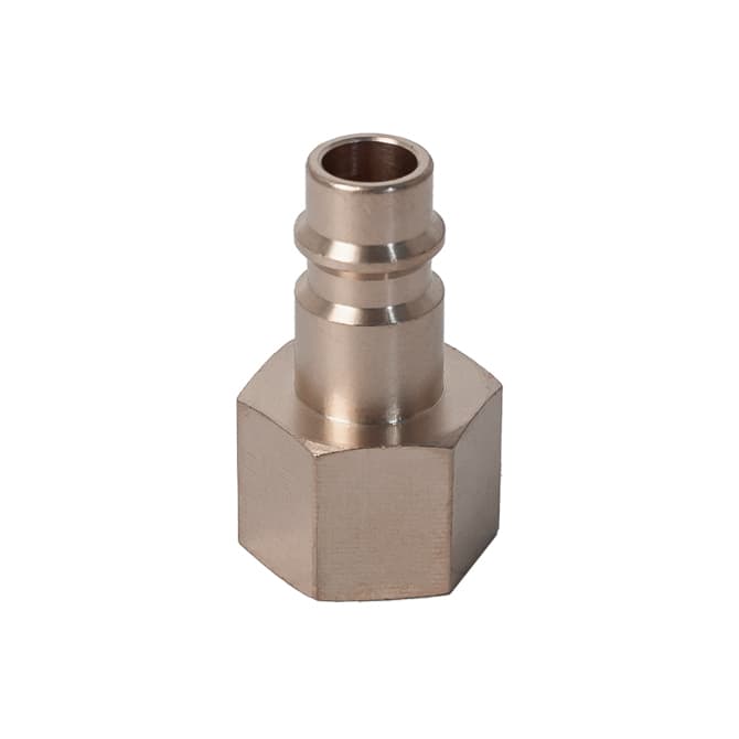 Штекер БРС европейский латунный с резьбой PF — фото 3