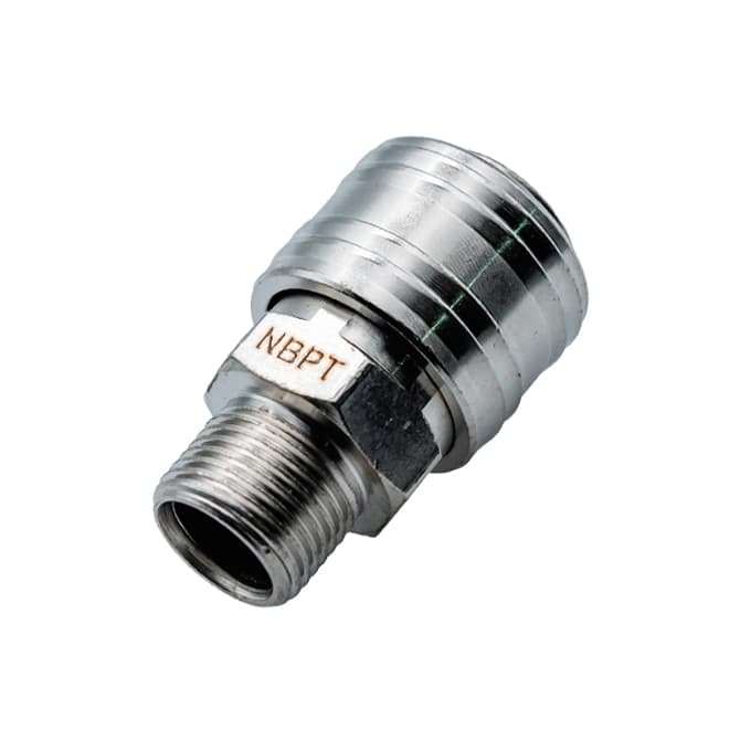 Розетка БРС европейский стальной с резьбой SM — фото 2