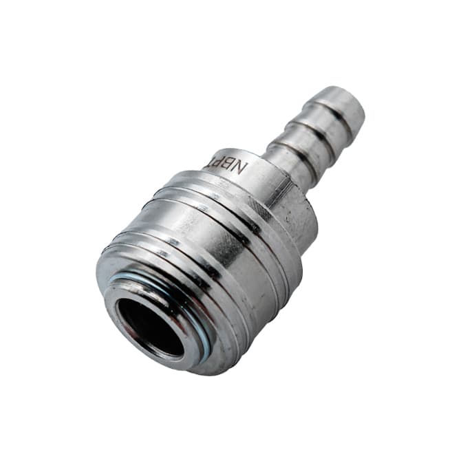 Розетка БРС европейская стальная со штуцером SH — фото 1