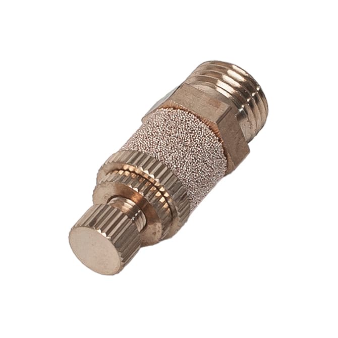 Глушитель выхлопа латунный с дросселем BESL — фото 2