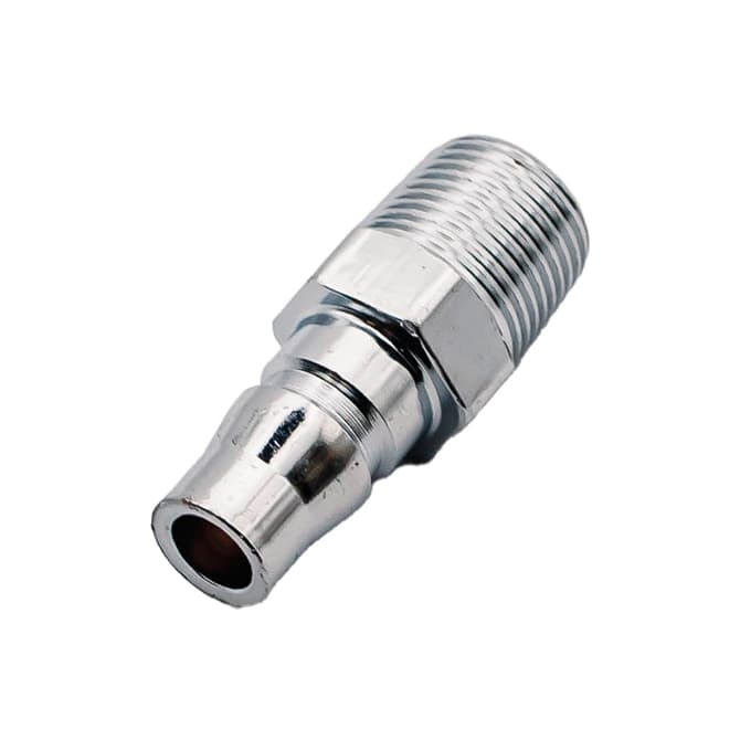 Штекер БРС азиатский стальной с резьбой PM — фото 2