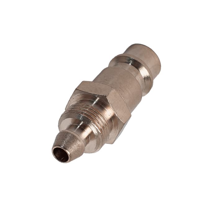 Штекер БРС европейский латунный с пружиной PP — фото 4