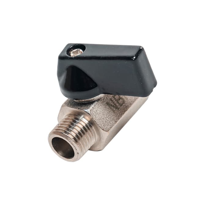 Кран шаровый латунный резьбовой MNQF — фото 2