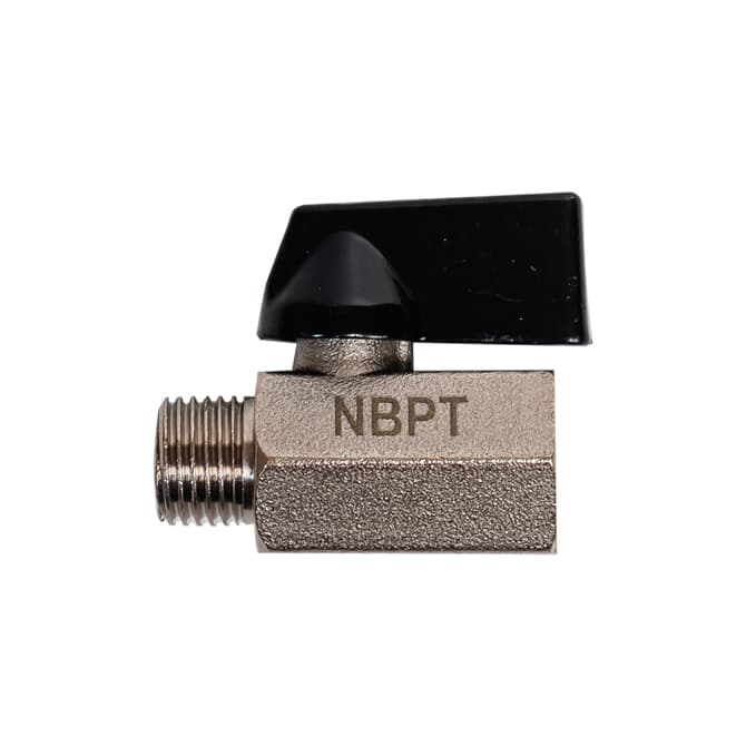 Кран шаровый латунный резьбовой MNQF — фото 3